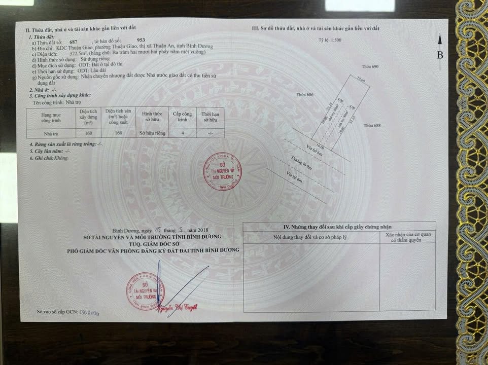 Dãy trọ KDC Thuận Giao 322m² giá 9.8 tỷ - Cơ hội đầu tư hấp dẫn!