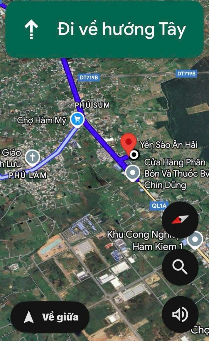 Đất Phú Sơn - Hàm Mỹ 3000 m² giá 3 tỷ - Cơ hội đầu tư hấp dẫn!