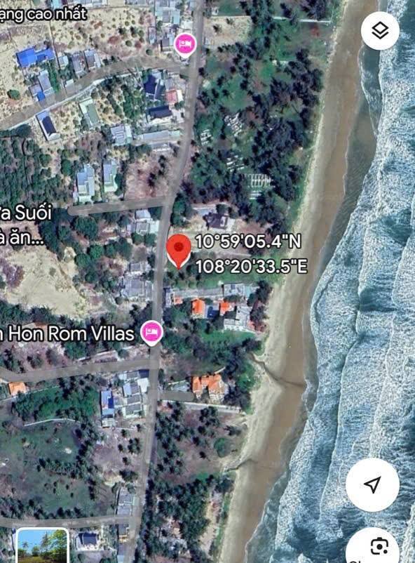 Đất nền Mũi Né 2800m² giá 33.6 tỷ - Mặt tiền biển tuyệt đẹp!