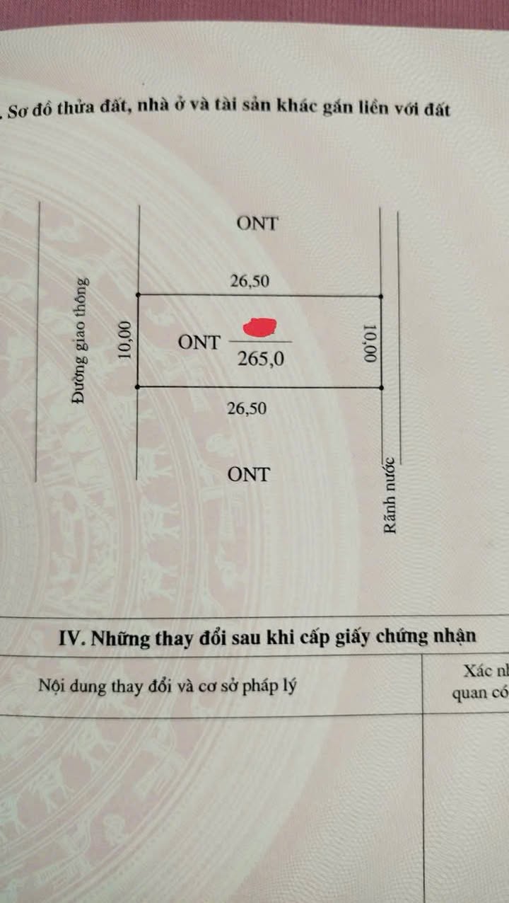 Đất đẹp khu 6 Sông Lô - 265m² giá 5 tỷ - Đầu tư lâu dài!