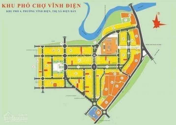 Đất nền khu phố chợ Vĩnh Điện 122m² giá 4 tỷ - Đầu tư sinh lời ngay!