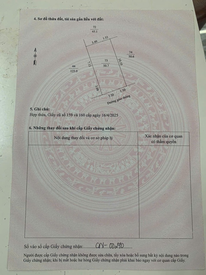 Đất nền đẹp phường Nhị Châu, Hải Dương 50.7m² giá 2 tỷ - Cơ hội hiếm có!