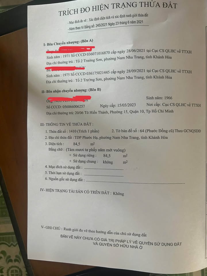 Đất hẻm 12 Đường Thái Khang, Nha Trang 84m² giá 450 triệu - Cơ hội đầu tư hấp dẫn!