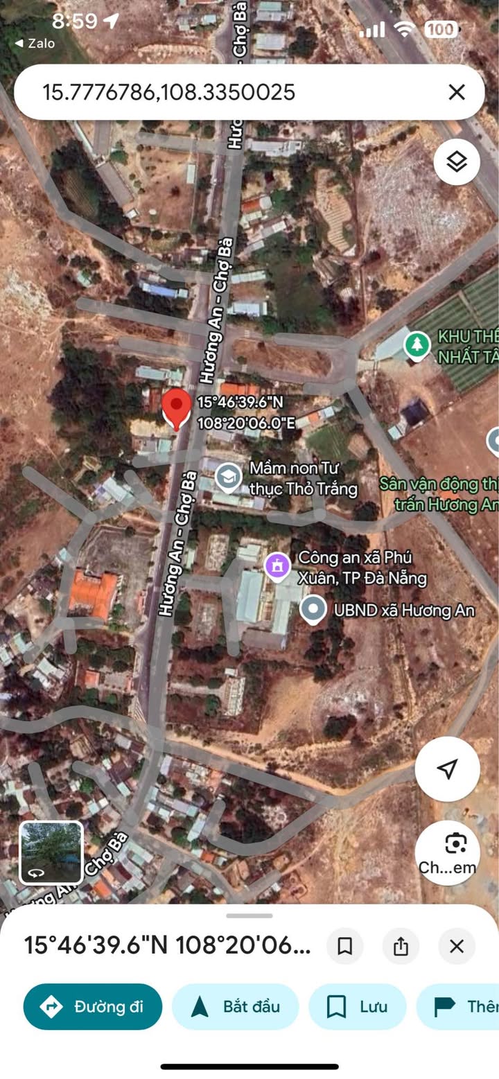 Đất nền Thị trấn Hương An 135m² giá 1.1 tỷ - Chính chủ bán gấp!