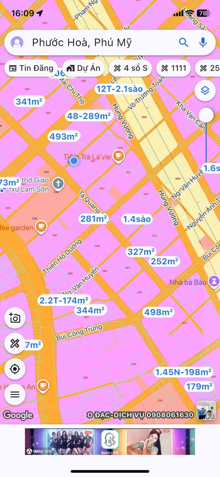 Nhà phố Phước Hoà, Phú Mỹ 288m² - Giá thỏa thuận hấp dẫn!