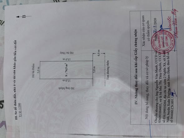 Đất nền 74,5m² tại Phường An Đồng, Quận An Dương chỉ 2 tỷ - Đầu tư sinh lời!