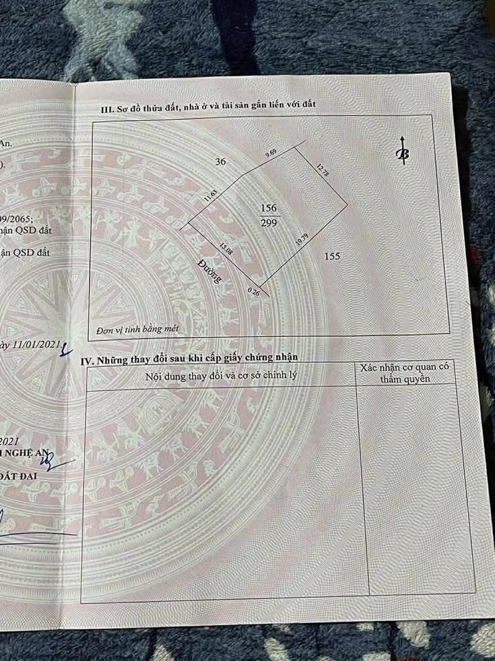 Đất nền 299m² tại Xóm Vũ Kỳ, Xã Đồng Thành - Giá chỉ 100 triệu!