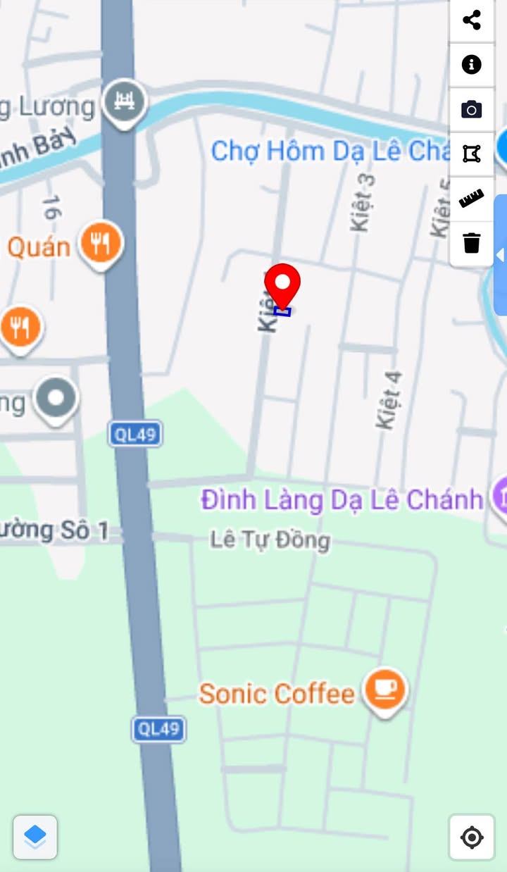Đất KQH Dạ Lê Chánh, Vỹ Dạ, 127.5m² giá 2.7 tỷ - Cơ hội đầu tư tuyệt vời!