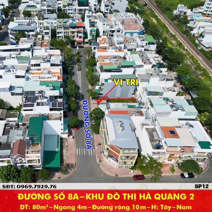 Bán FrontHouse Hà Quang 2 - Đường số 8A - 80m² giá 6 tỷ - Đầu tư sinh lời!