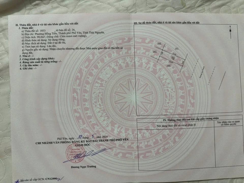 Đất nền Khu dân cư Hồng Diện - 90m² giá 2.95 tỷ - Mặt tiền 5m, đầu tư sinh lời!