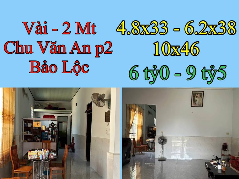 Nhà mặt tiền Chu Văn An Bảo Lộc 158m² giá 6 tỷ - Sẵn sàng ở ngay!