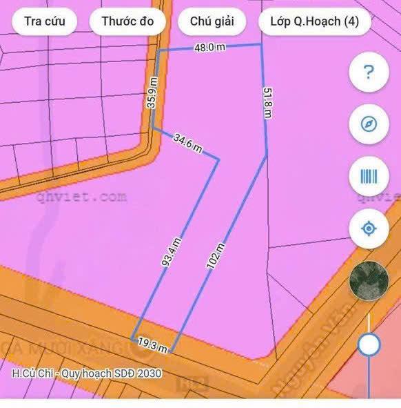 Đất Vàng Củ Chi: 4352m² Mặt Tiền Hương Lộ 2, Giá Đầu Tư Chỉ 30 Tỷ