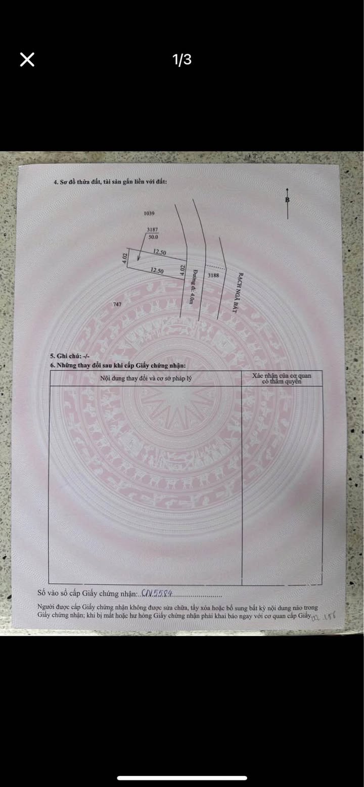 Đất nền thổ cư Hưng Phú, Cần Thơ 50m² giá 650 triệu - Hỗ trợ vay ngân hàng