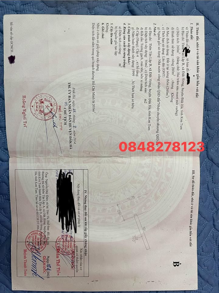 Đất thổ cư thôn 10, Quốc lộ 14, Đắk HRing 26m² giá 1 tỷ - Đầu tư sinh lời ngay!