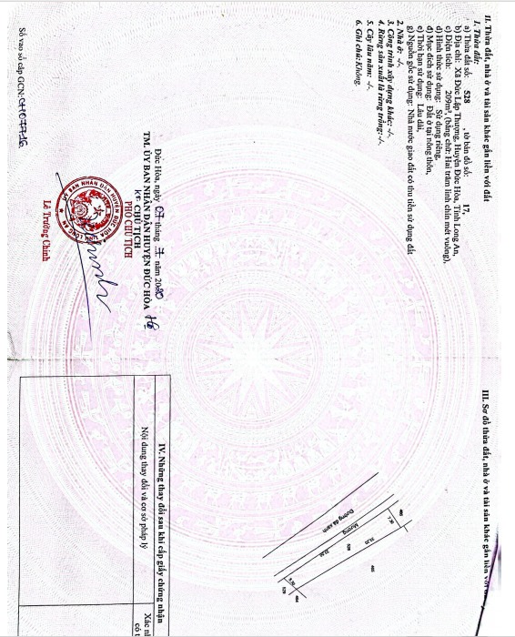 Đất mặt tiền đường Nhựa Đức Hòa 209m² giá 6.5 tỷ - Cơ hội đầu tư sinh lời!