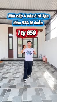 Nhà 130m² hẻm Lê Duẩn An Khê - Sổ hồng thổ cư, 3PN, ô tô đỗ cửa