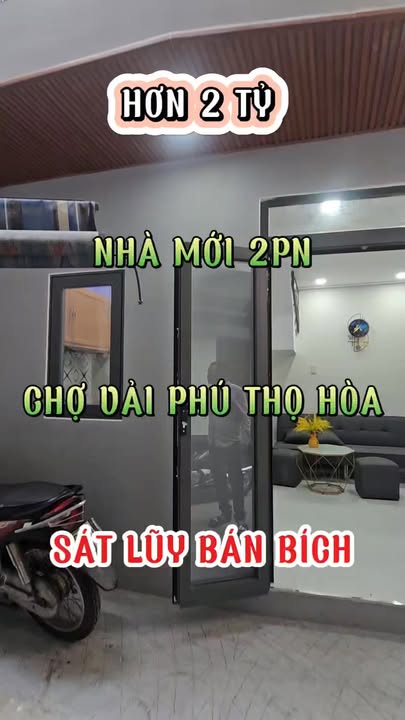 Townhouse 238 Khu Chợ Vải Phú Thọ Hòa 17m² giá 2.48 tỷ - Nhà mới có nội thất đầy đủ!