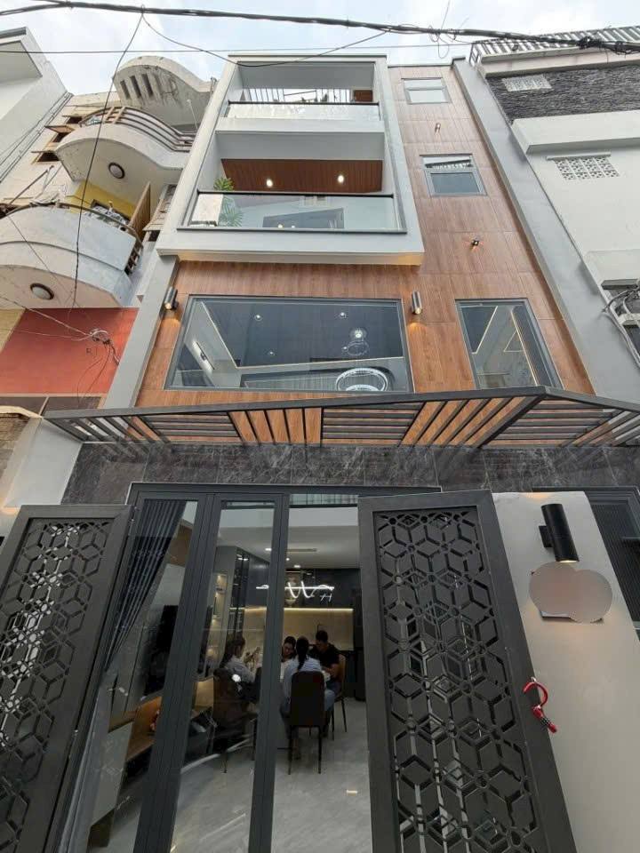 Nhà phố Gò Vấp 33m² giá 6.65 tỷ - Thiết kế mới, nội thất cao cấp!