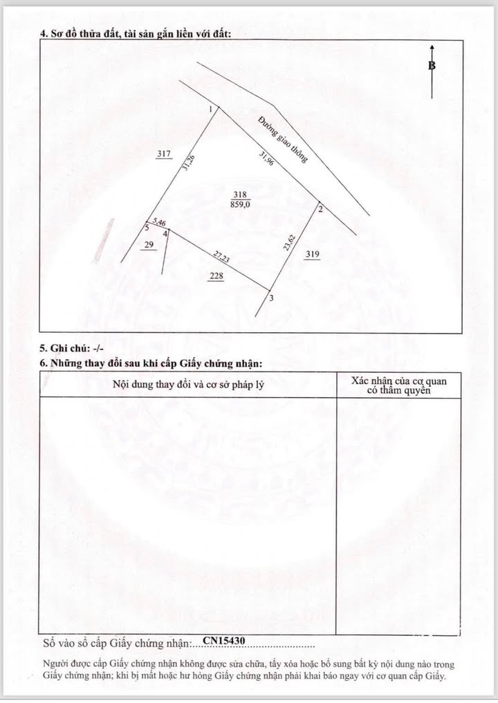Đất nền Phổ Yên 859m² giá 2 tỷ - Đầu tư sinh lời ngay hôm nay!