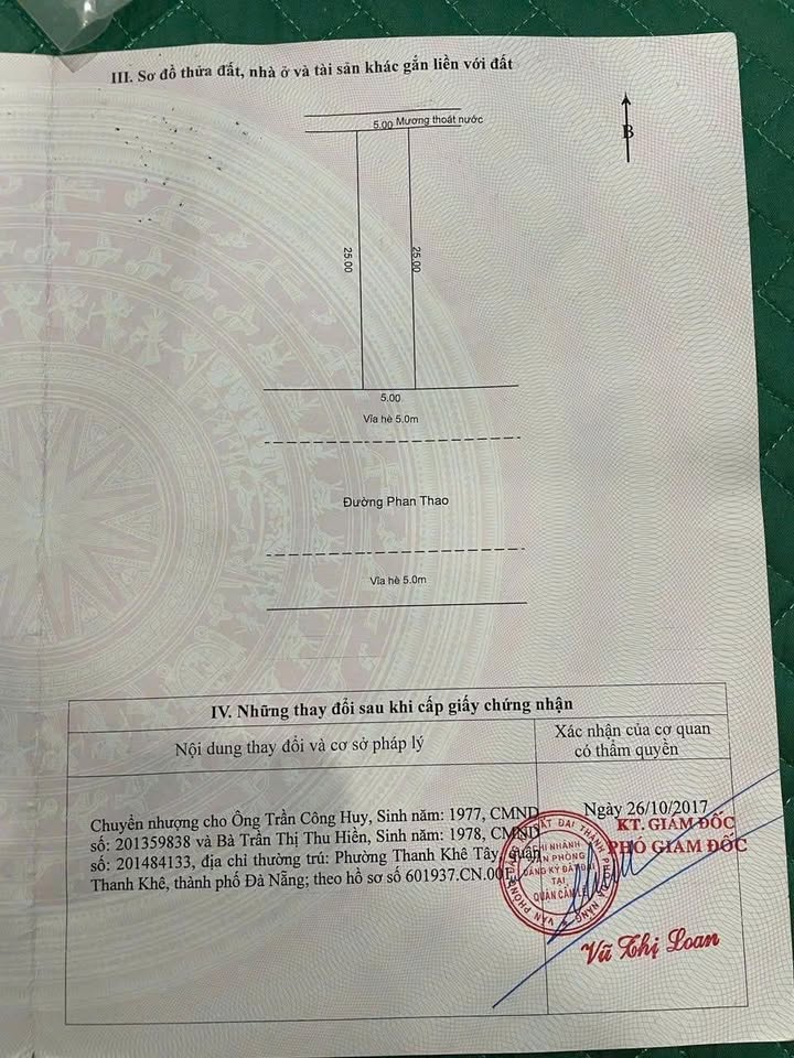 Đất Nền Phan Thao Hòa Xuân 125m² Hướng Nam - Kinh Doanh Sầm Uất