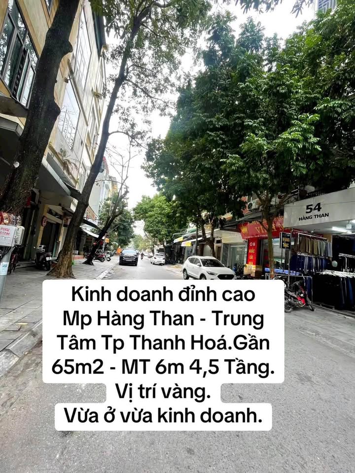 FrontHouse Hàng Than, TP Thanh Hóa 65m² giá 5 tỷ - Vị trí vàng cho kinh doanh!
