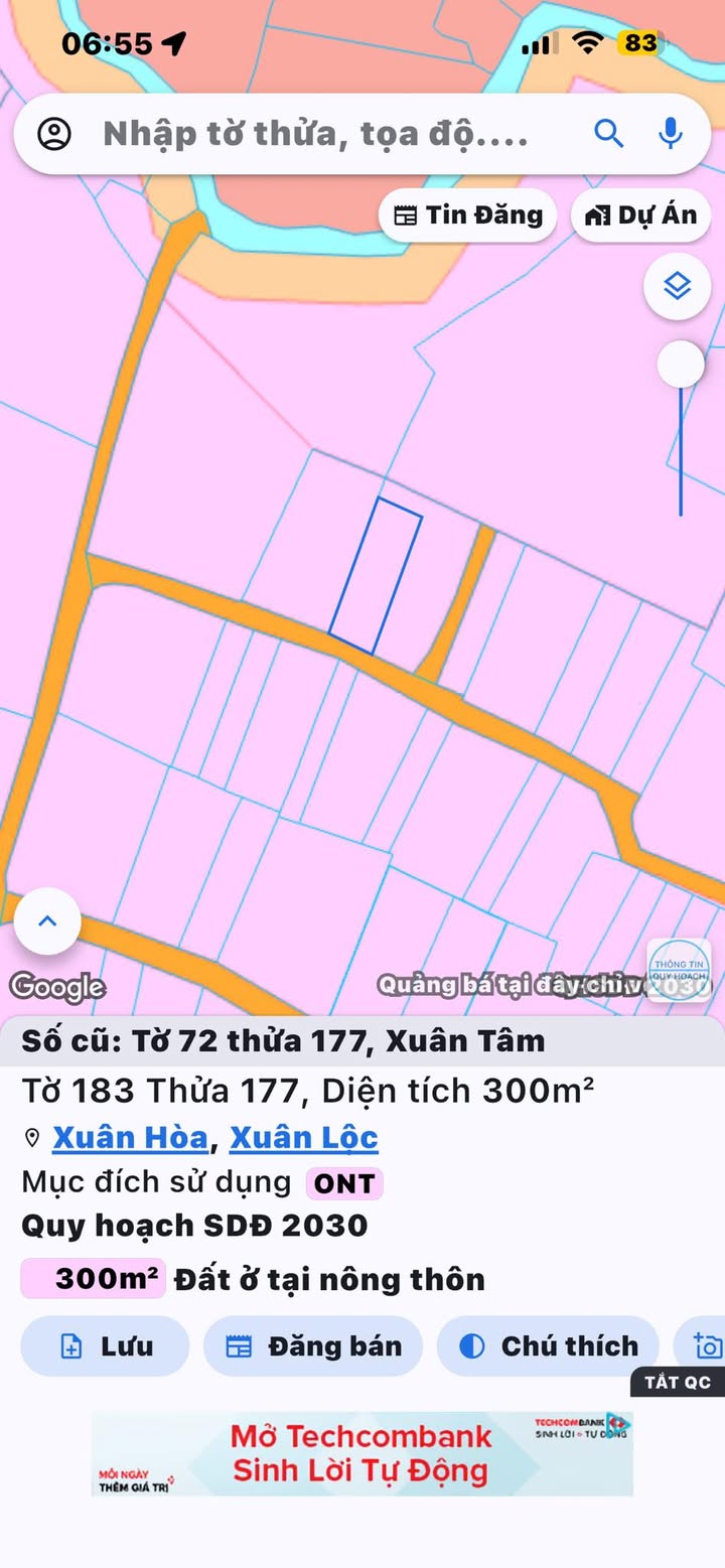 Lô đất xã Xuân Hòa, 300m² chỉ 1.45 tỷ - Cơ hội đầu tư tuyệt vời!