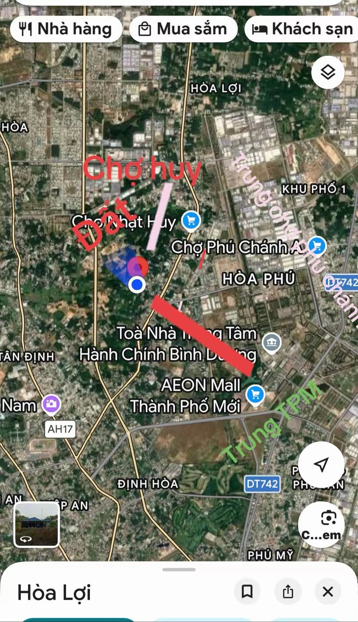 Đất Hòa Lợi 500m² giá 3.2 tỷ - Đầu tư sinh lời gần khu công nghiệp