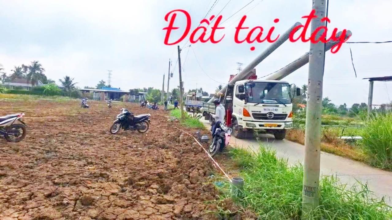 Đất thổ cư huyện Thủ Thừa, Long An 204m² giá 840 triệu - Sổ hồng riêng, vị trí đẹp!