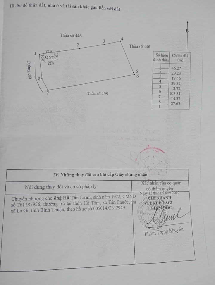 Đất nền 250m² Phước Lộc, La Gi, Bình Thuận giá chỉ 400 triệu - Cơ hội đầu tư hấp dẫn!