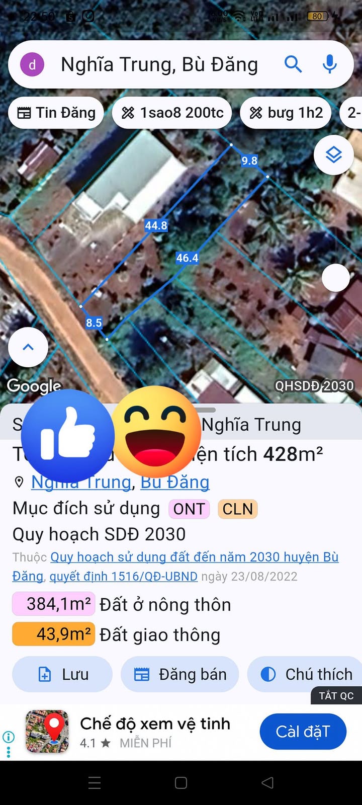 Đất nền 382m² tại Nghĩa Trung, Bù Đăng giá 500 triệu - Đầu tư sinh lời!
