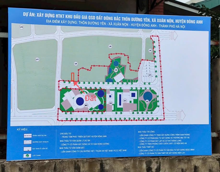 Đất nền Thụy Lâm, Đông Anh 82,2m² - Chính chủ bán gấp trước Tết!