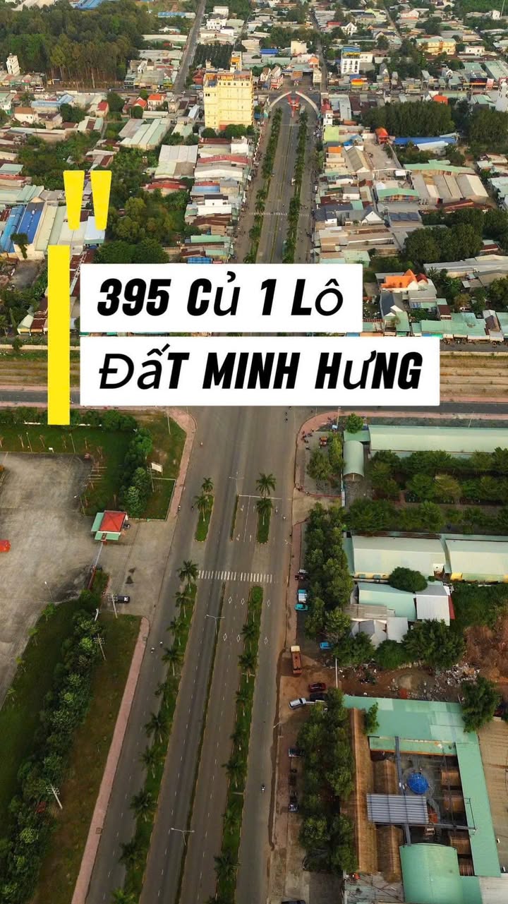 Đất Minh Hưng Chơn Thành 70m² giá 395 triệu - Tiềm năng đầu tư sinh lời!