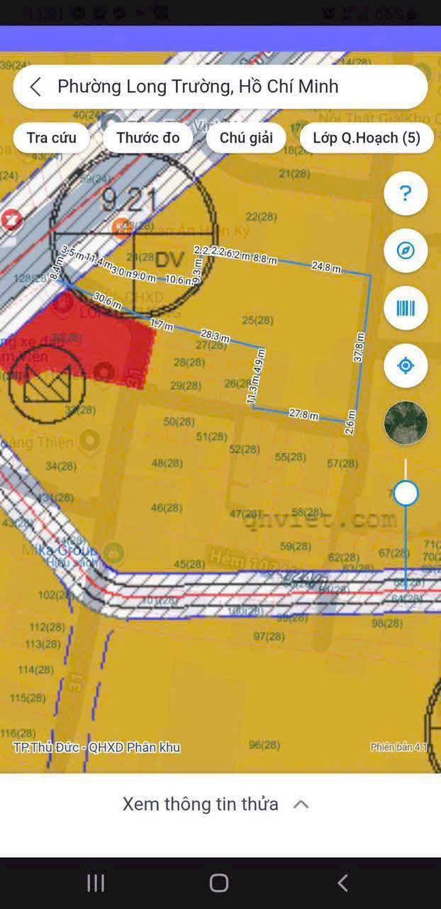 Bán Đất Mặt Tiền Nguyễn Duy Trinh, Thủ Đức 1850m² - Giá 80 Tỷ