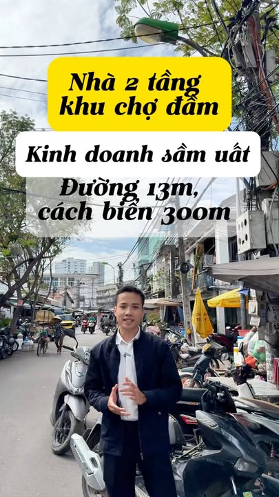 Nhà Mặt Tiền Vạn Hoà 87m² - Kinh Doanh Sầm Uất Gần Chợ Đầm, Biển Nha Trang