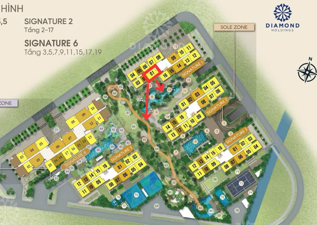 Căn hộ Vinhomes Smart City 74m² giá 6.3 tỷ - Sẵn sàng về ở ngay!