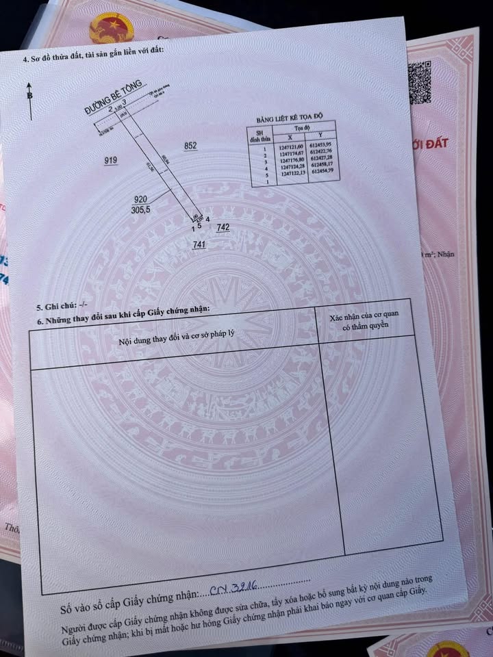 Đất nền xã Vĩnh Hoà, huyện Phú Giáo, 300m² giá 950 triệu - Cần bán gấp trước Tết!