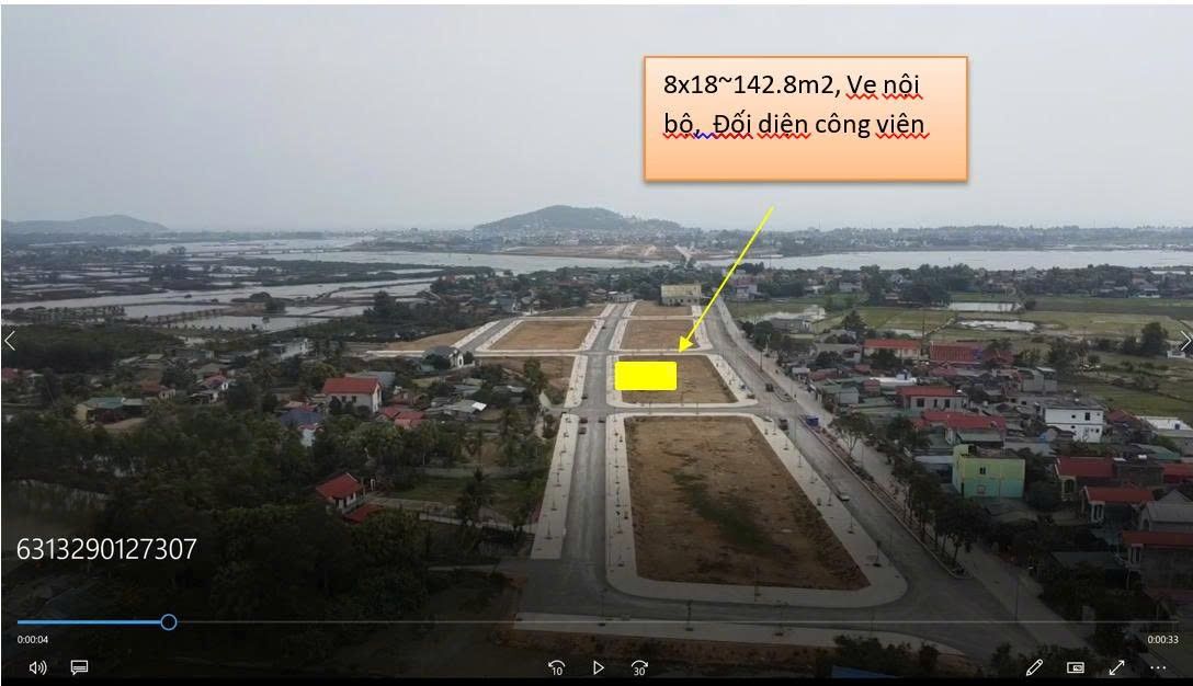 Đất nền Trúc Lâm, Nghi Sơn 143m² giá thỏa thuận - Sổ hồng chính chủ