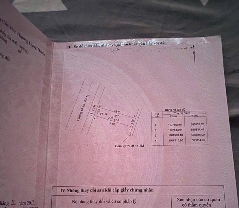 Đất nền KDC Cty8, Lê Tấn Quốc, 87m² giá 2.2 tỷ - Vị trí đắc địa!