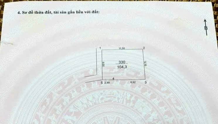 Đất nền Xã Đại Thanh 104.3m² giá 7 tỷ - Đầu tư sinh lời ngay!