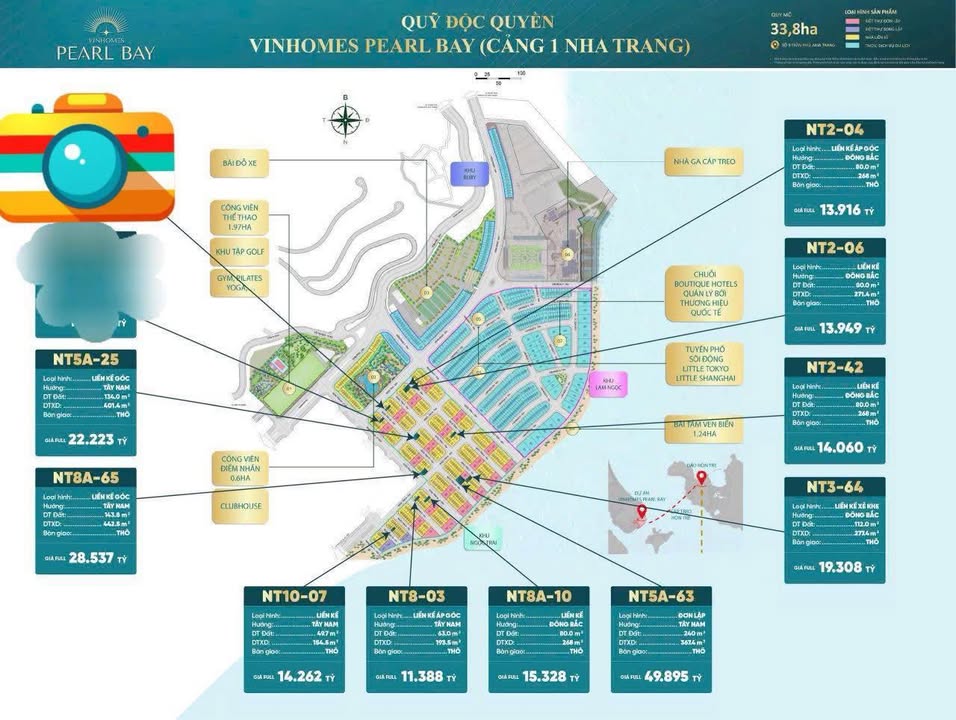 Townhouse Vinhomes Pearl Bay, Long Biên, 112m² giá 19.3 tỷ - Nhà hoàn thiện sang trọng!