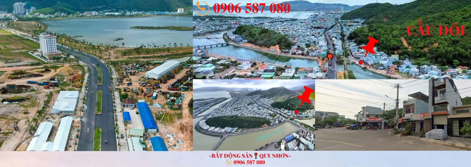 Đất nền mặt sông Hà Thanh Quy Nhơn 80m² giá 3 tỷ - Sổ đỏ chính chủ!