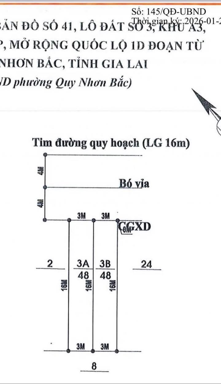 Đất nền khu Núi Mồ Côi, Nhơn Phú 48m² giá chỉ 1.65 tỷ - Cơ hội đầu tư lý tưởng!