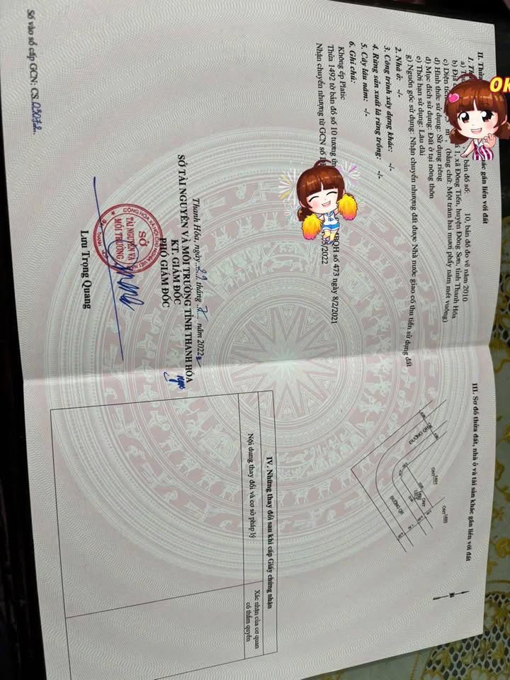 Đất nền Đông Tiến, Đông Sơn 120m² giá chỉ 1 tỷ - Sổ đỏ chính chủ!