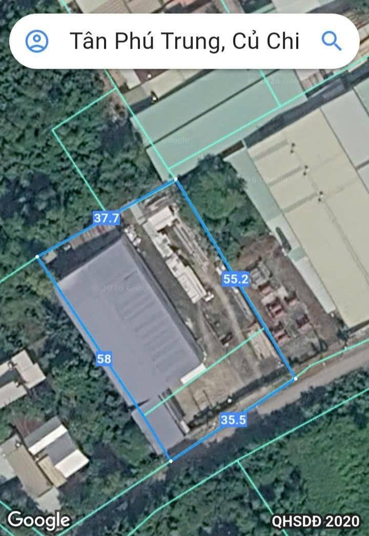 Xưởng Warehouse Tân Phú Trung Củ Chi 1995m² giá 40 tỷ - Vị trí giao thông thuận lợi!