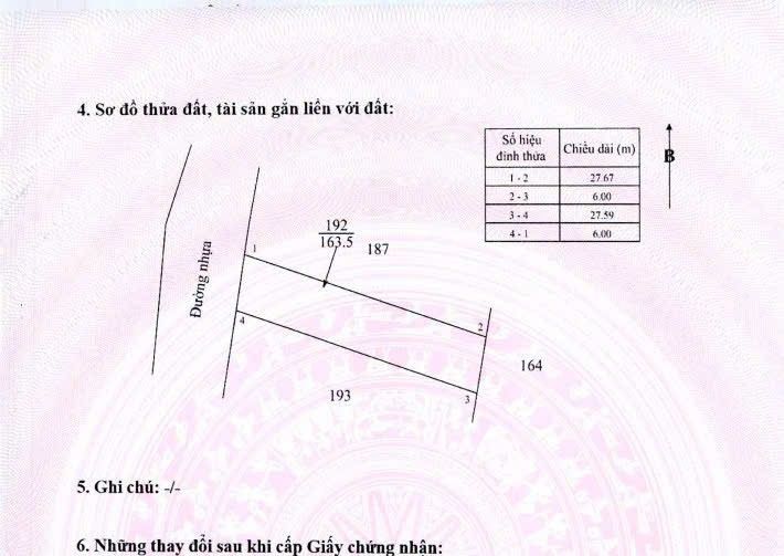 Đất nền xã Xuyên Mộc, Bà Rịa - Vũng Tàu 162m² giá 950 triệu - Sổ đỏ chính chủ!