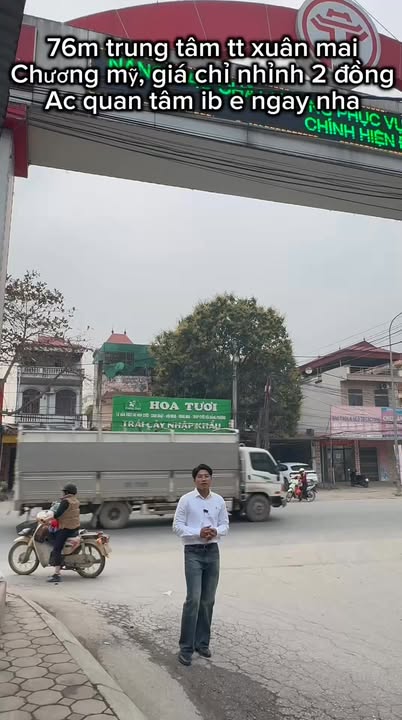 Đất thổ cư 76m² tại thị trấn Xuân Mai, Chương Mỹ - Giá chỉ 2 tỷ, cơ hội đầu tư tuyệt vời!