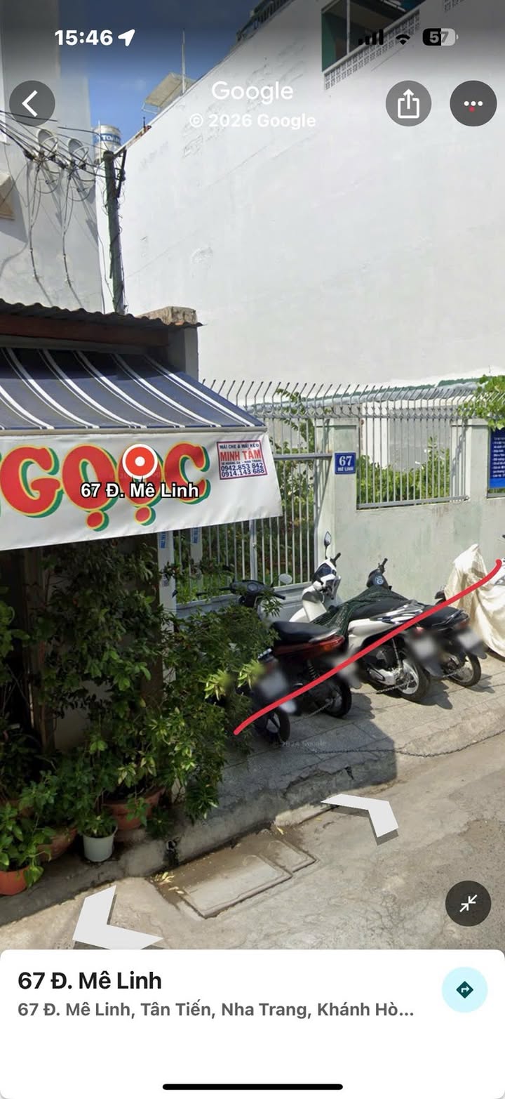 Đất mặt tiền đường Mê Linh Ninh Hòa 56,27m² giá 12 tỷ - Cơ hội đầu tư tuyệt vời!