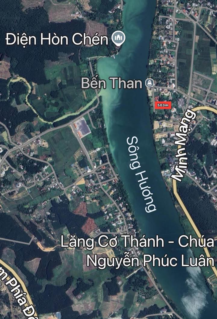 Đất 2 Mặt Tiền 503m² View Sông Hương, Thủy Xuân, Huế - Giá 7 Tỷ