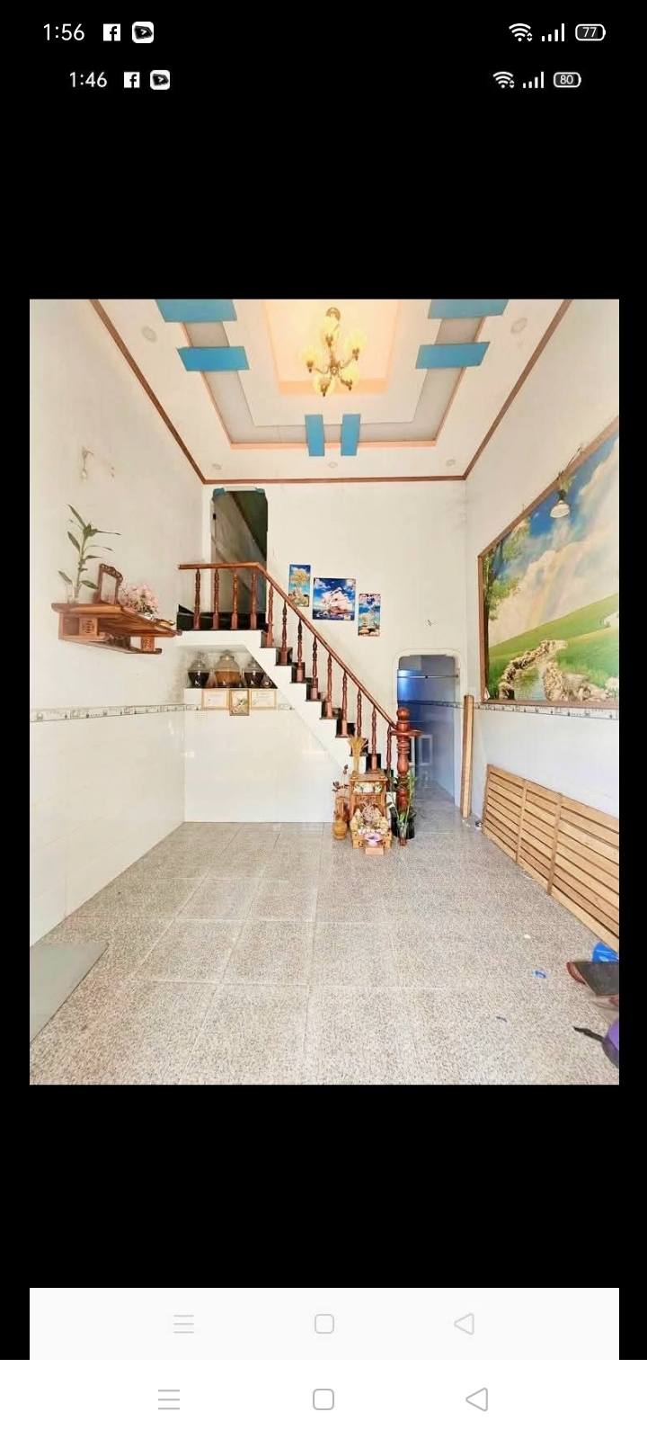 Nhà Sổ Chung Tân Uyên 50m² - 3PN, Hướng Nam, Giá 1.19 Tỷ