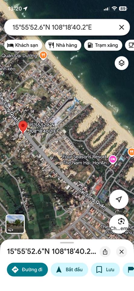 Mặt tiền biển Lạc Long Quân Đà Nẵng 238m² - Giá chỉ 7.3 tỷ